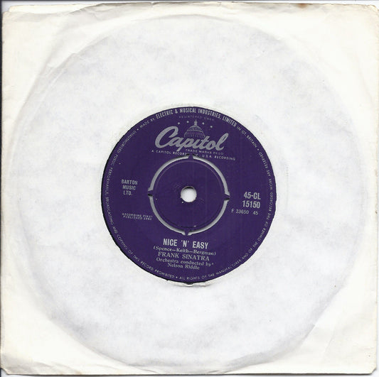 NICE 'N' EASY - THIS WAS MY LOVE -- FRANK SINATRA