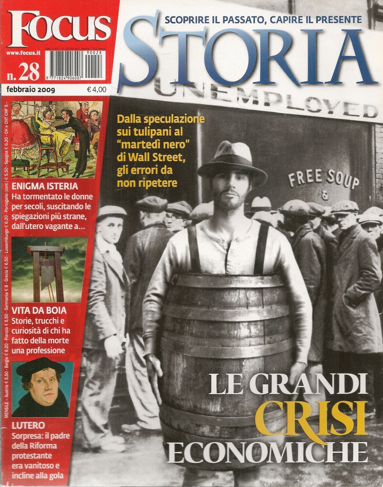 FOCUS N. 28 - LE GRANDI CRISI ECONOMICHE