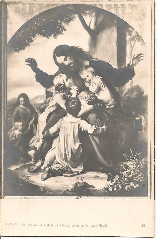 FIRENZE - GALLERIA ANTICA E MODERNA - CARLO VOGEL: CRISTO BE