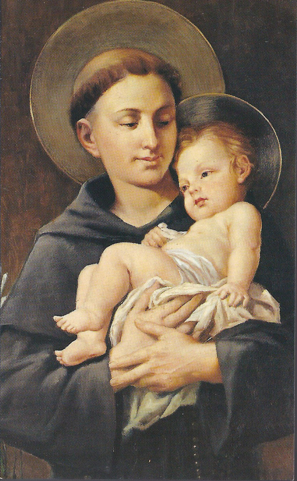 S. ANTONIO DI PADOVA E IL BAMBIN GESU' - SANTINO - AS01