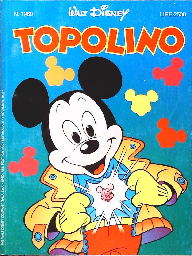 TOPOLINO N. 1980 - 7 NOVEMBRE 1993