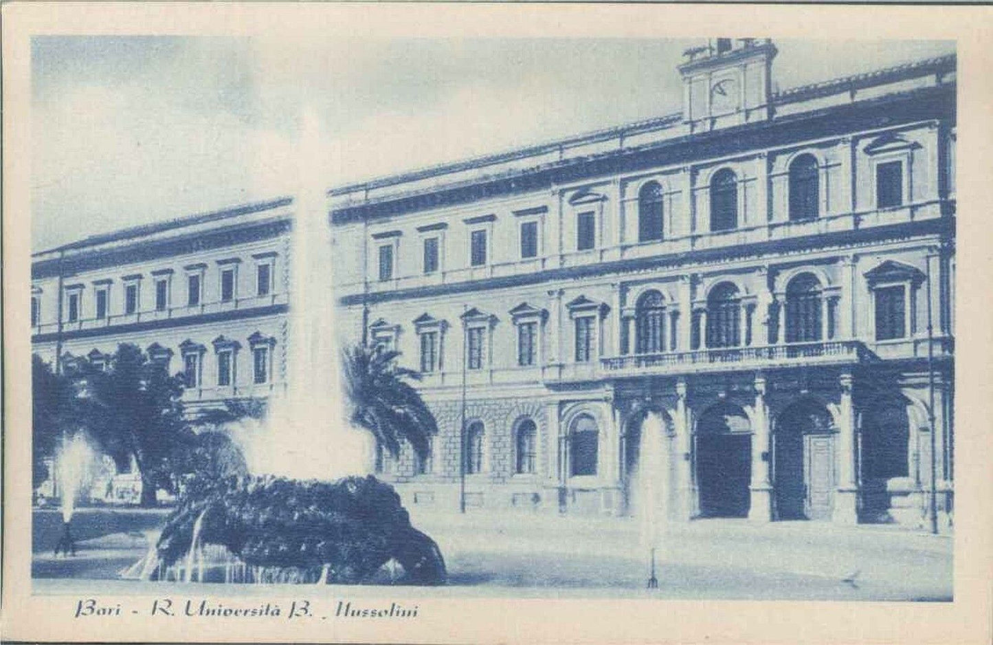 BARI - REGIA UNIVERSITA' B. MUSSOLINI - NV