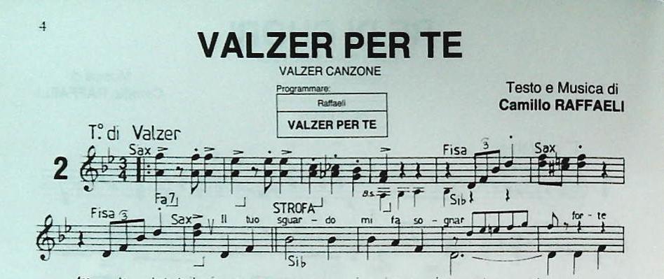 CAMILLO DEL VHO - 12 BRANI - SPARTITO-SHEET MUSIC