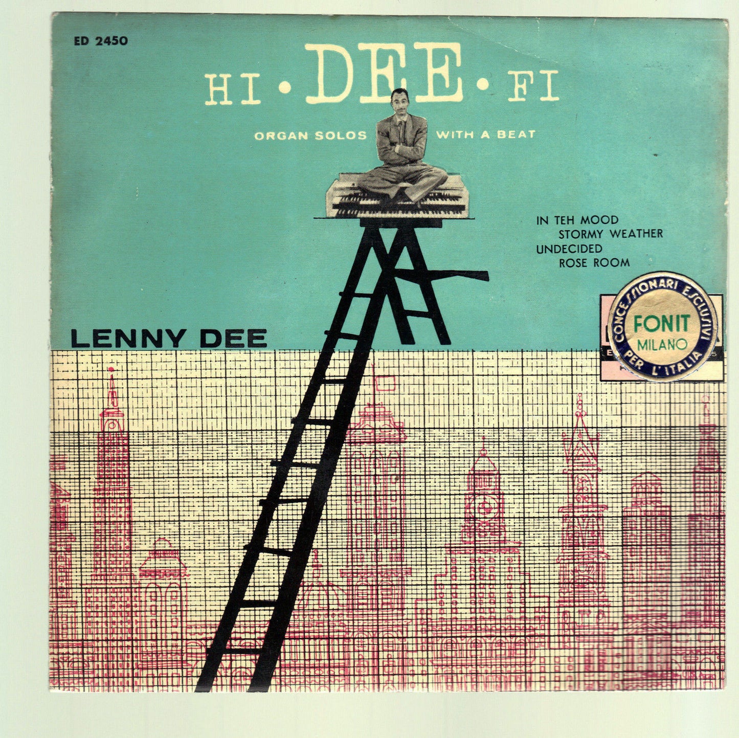 IN THE MOOD - STORMY WEATHER -- UNDECIDED - ROSE ROOM # LENNY DEE AND HIS D-MEN
