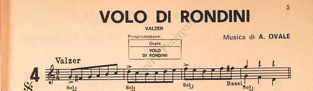 NEL MONDO DELLA FISA -VOL. 5 - 9 BRANI - SPARTITO-SHEET MUSIC