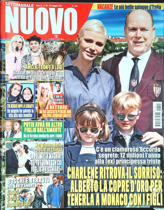 SETTIMANALE NUOVO 25 MAGGIO 2022 - CHJARLENE-EVA HENGER-BOSCHI-OUTLET DEL LIBRO