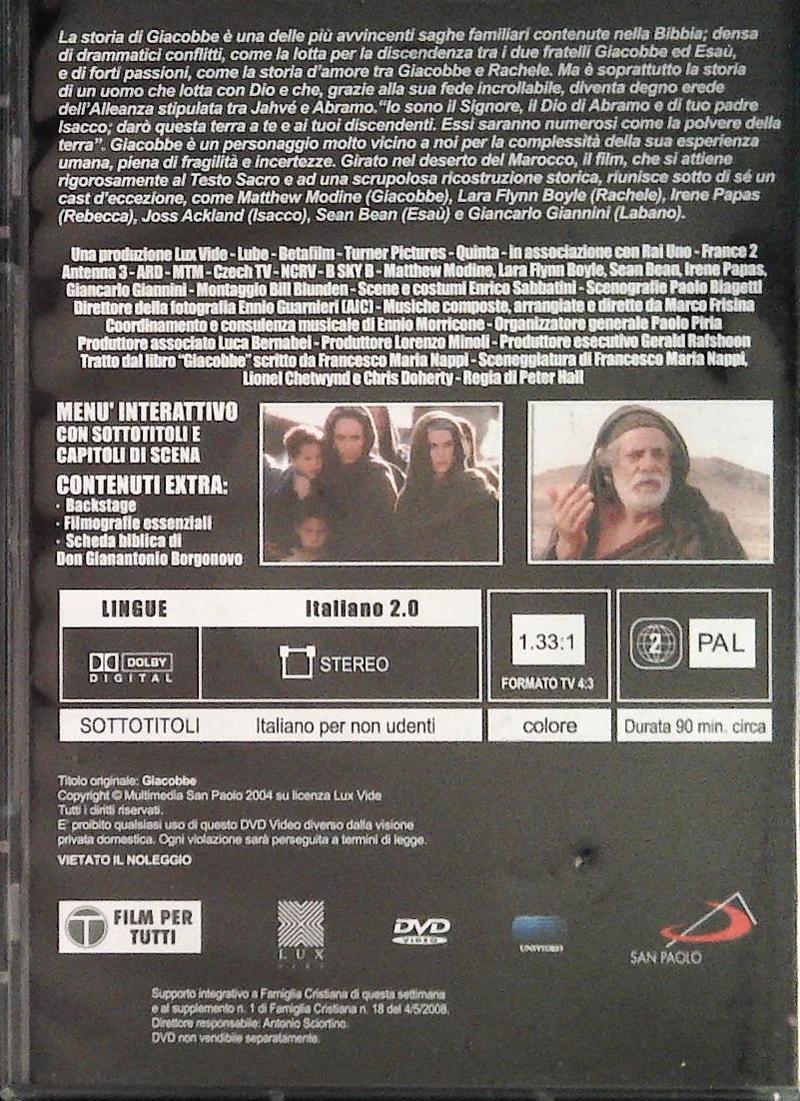 GIACOBBE. L'UOMO CHE LOTTO' CON DIO - DVD