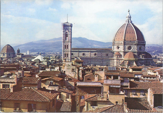 FIRENZE - LA CATTEDRALE IN  PANORAMA - NV