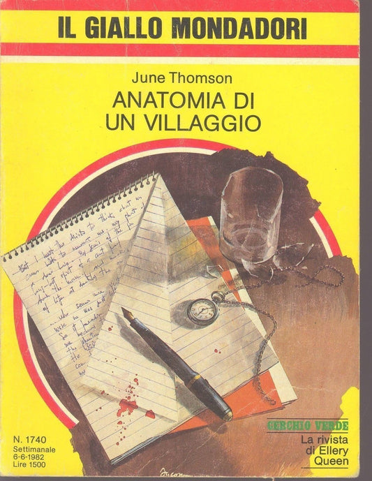 ANATOMIA DI UN VILLAGGIO - JUNE THOMSON