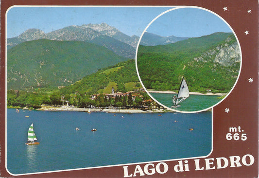 LAGO DI LEDRO - 2 VEDUTE - V 1985 - FG