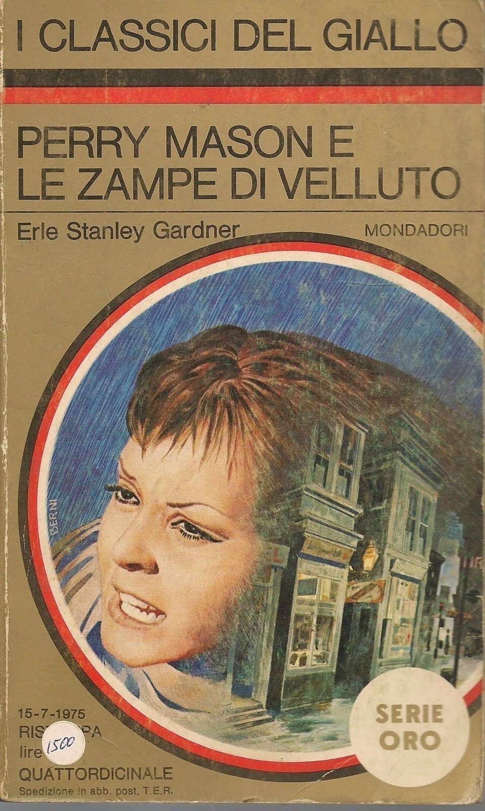 PERRY MASON E LA ZAMPA DI VELLUTO - ERLE STANLEY GARDNER - SERIE ORO