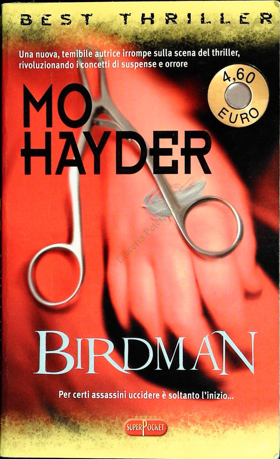 BIRDMAN - MO HAYDER - SUPERPOCKET 2002 - OUTELT DEL LIBRO
