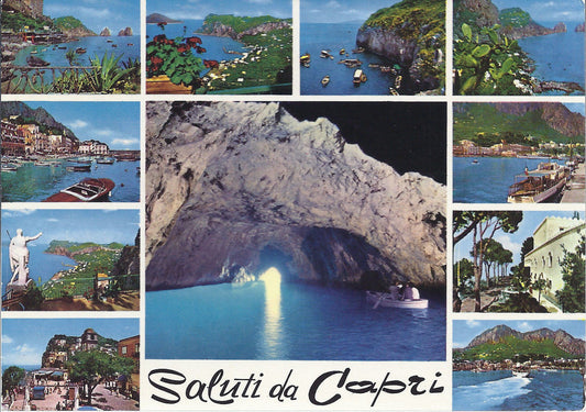 CAPRI - SALUTI - 11 VEDUTINE - V1985