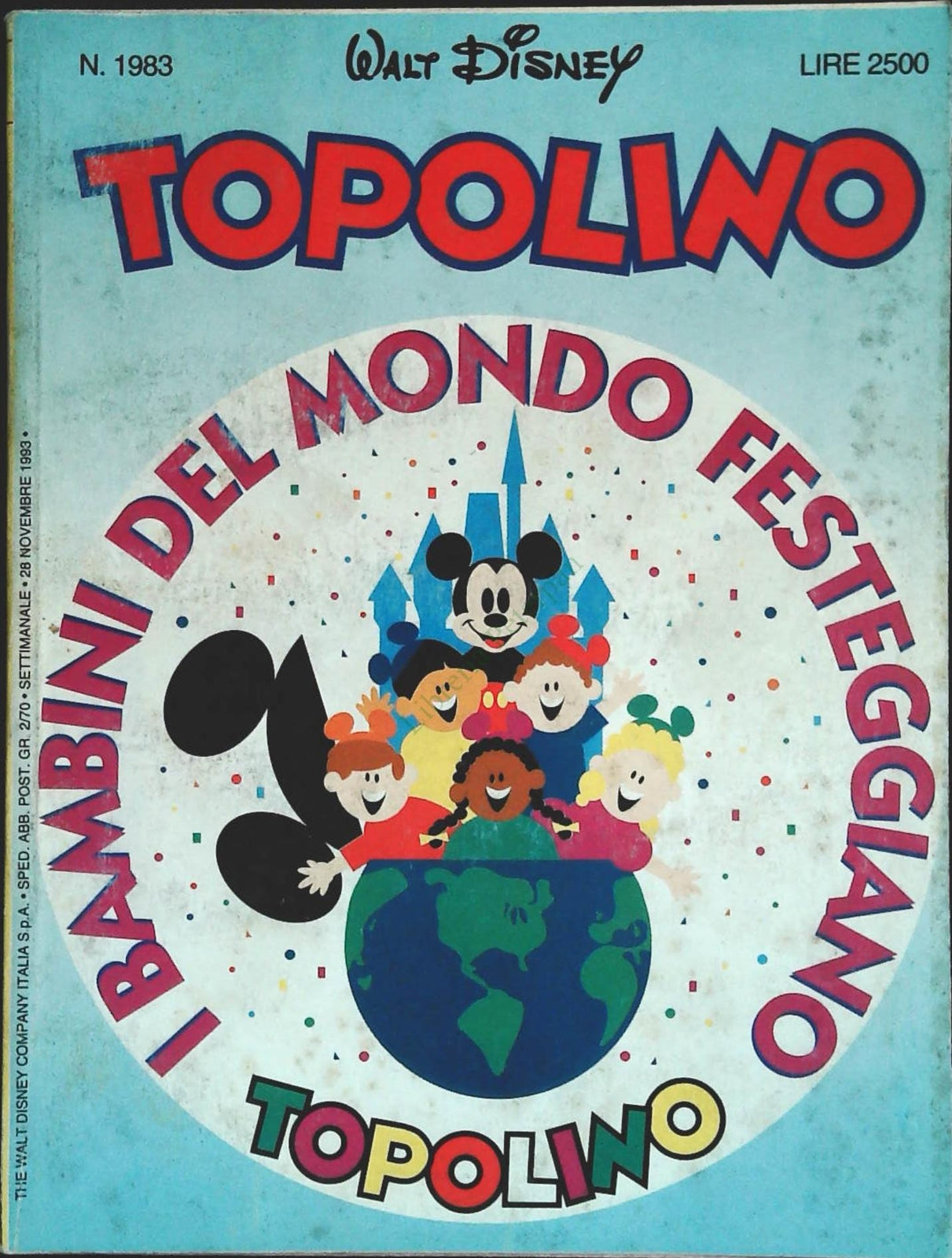 TOPOLINO N. 1983 - 28 NOVEMBRE 1993