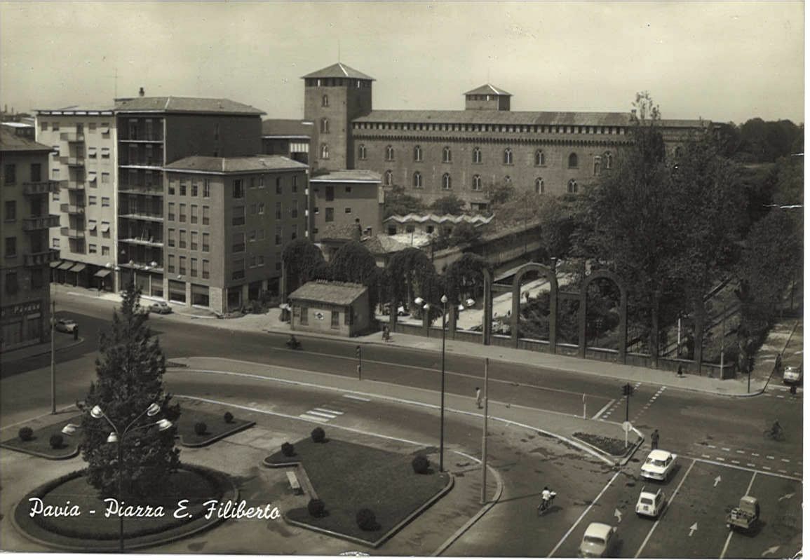 PAVIA PIAZZA EMANUELE FILIBERTO - V1962