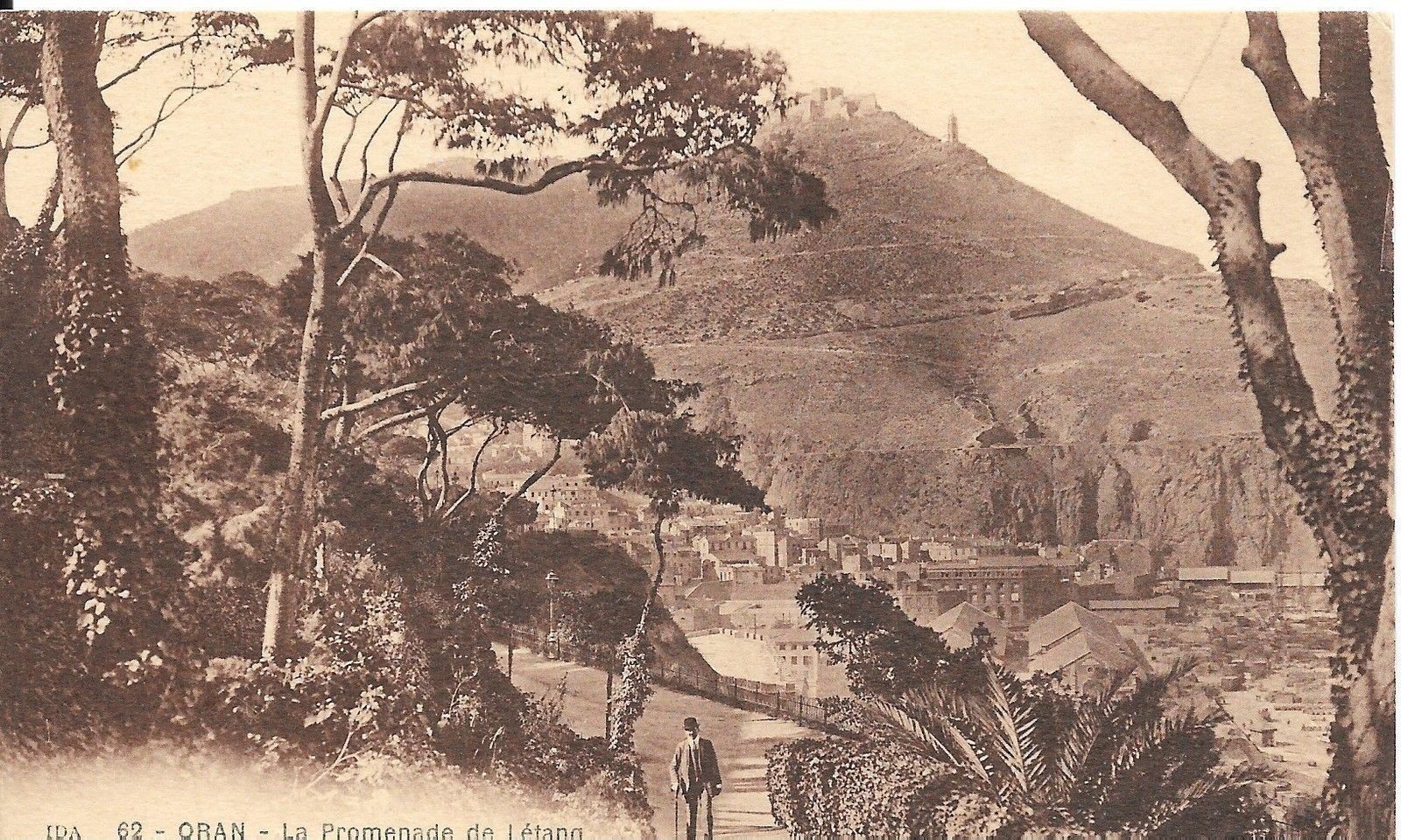 ORAN - ALGERIA - LA PROMENADE DE LETANG - NV