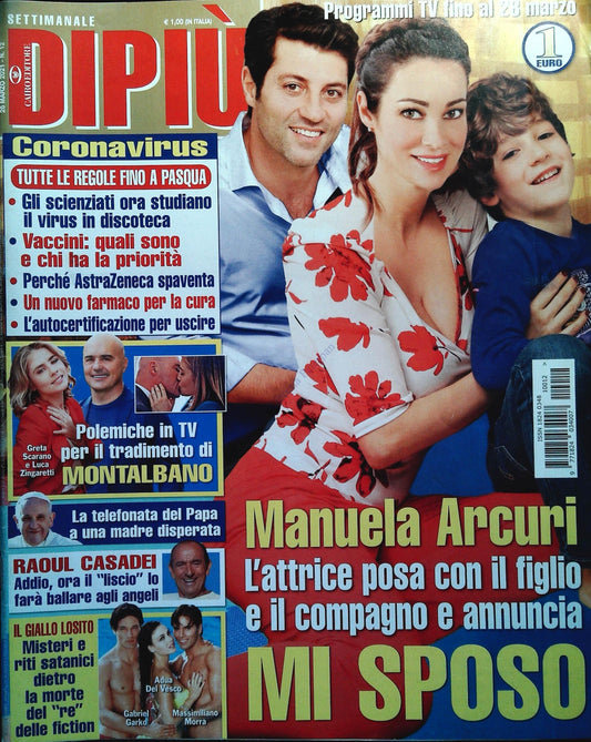 DI PIU' 26 MARZO 2021 - MANUELA ARCURI - RAOUL CASADEI - GIALLO LOSITO