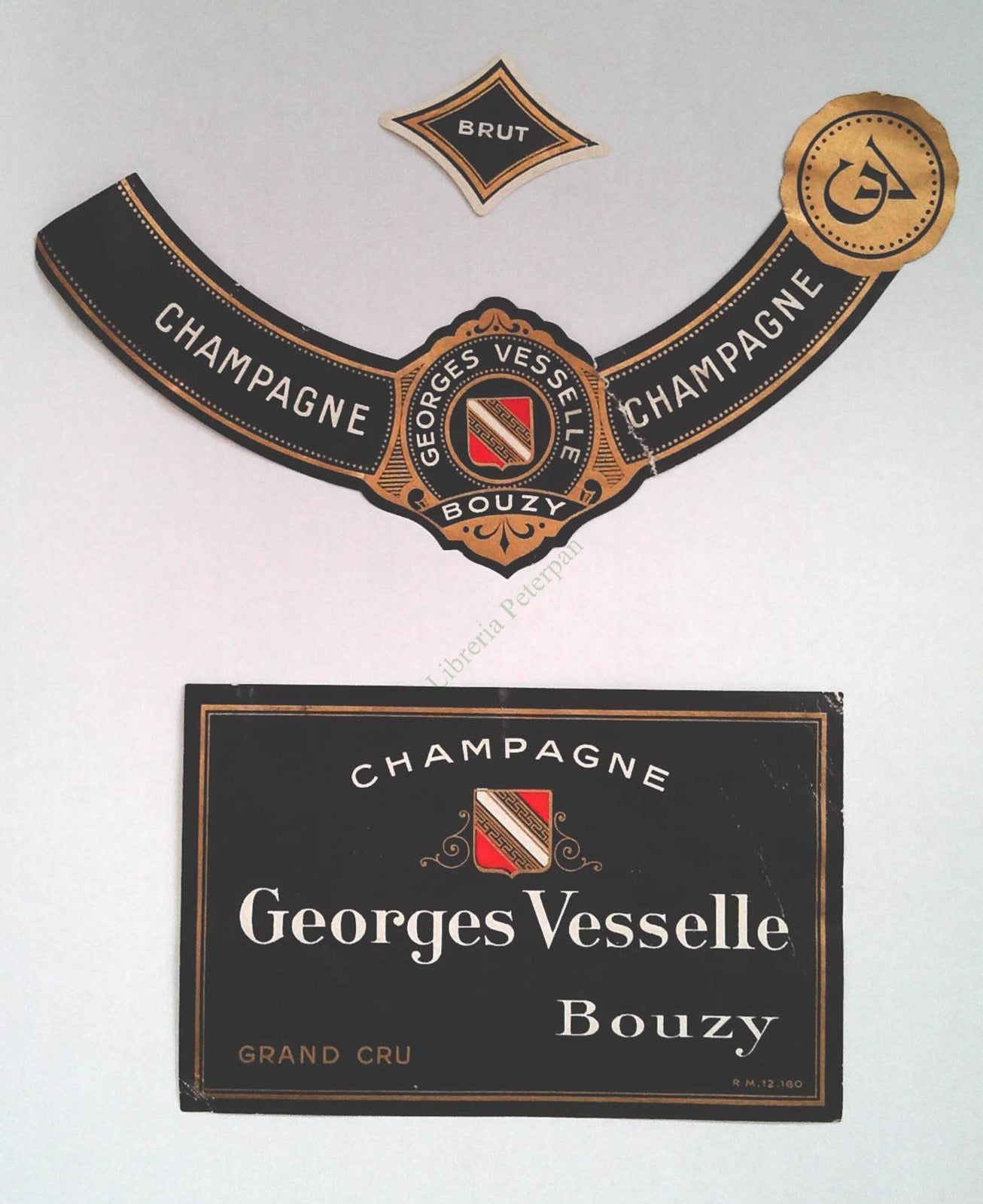 CHAMPAGNE GEORGES VESSELLE - ETICHETTA VINO
