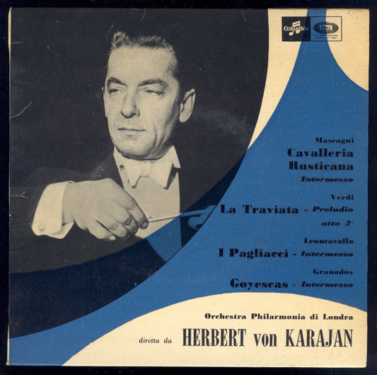 CAVALLERIA RUSTICANA, TRAVIATA, PAGLIACCI, GOYESCAS # HERBERT VON KARAJAN
