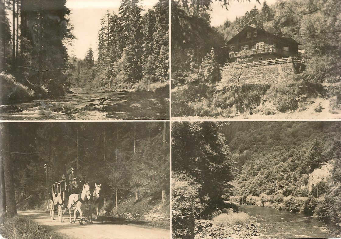 DAS SCHWARZATAL - QUATTRO VEDUTE - V1968