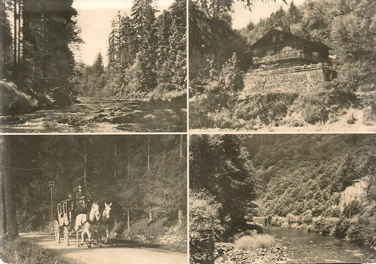 DAS SCHWARZATAL - QUATTRO VEDUTE - V1968