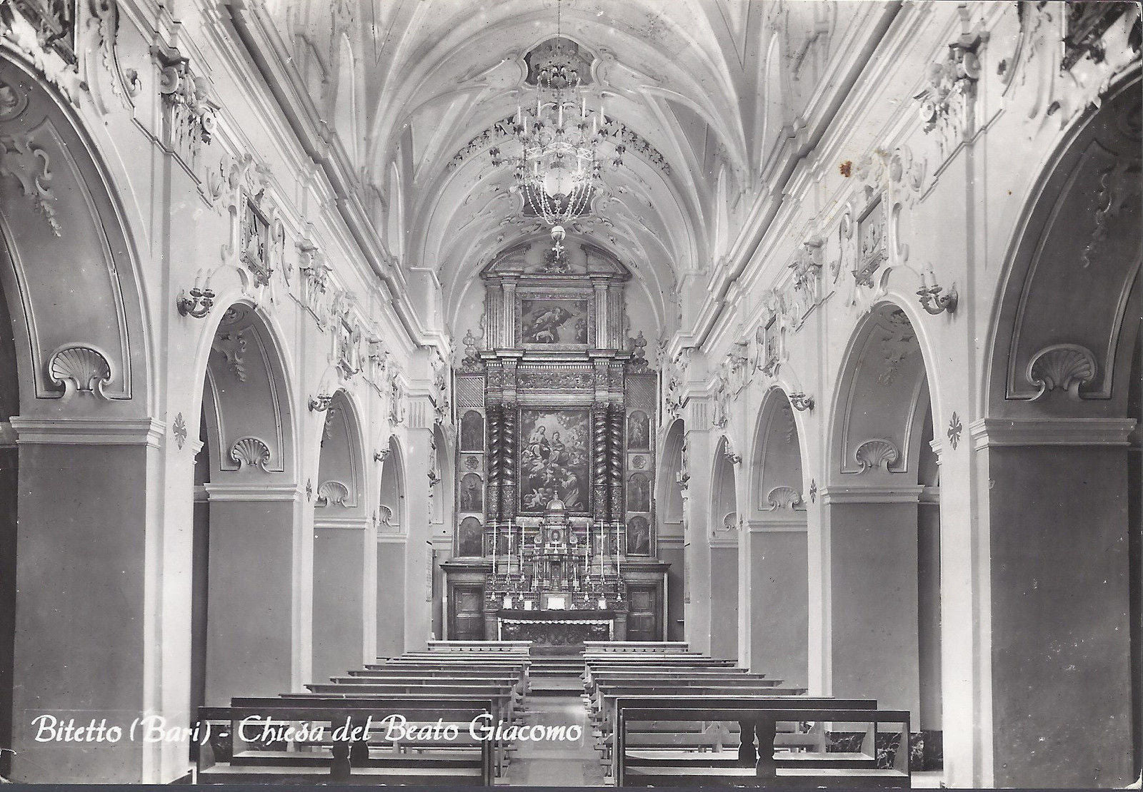 BITETTO - CHIESA DEL BEATO GIACOMO - V1964