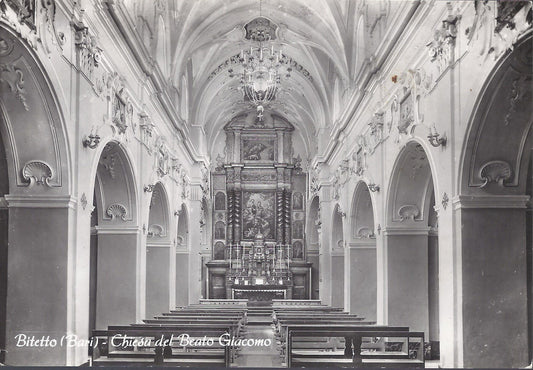 BITETTO - CHIESA DEL BEATO GIACOMO - V1964
