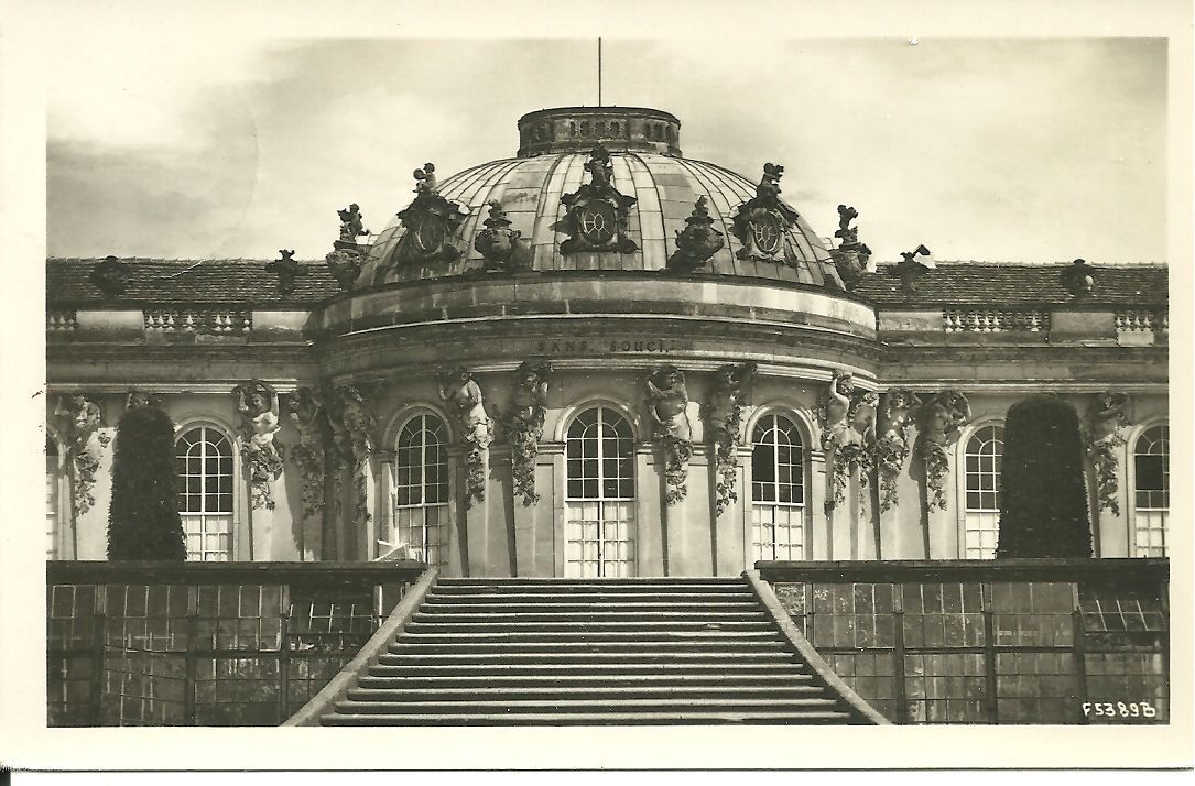 POSTDAM -  SCHLOSS SANSSOUCI V1955