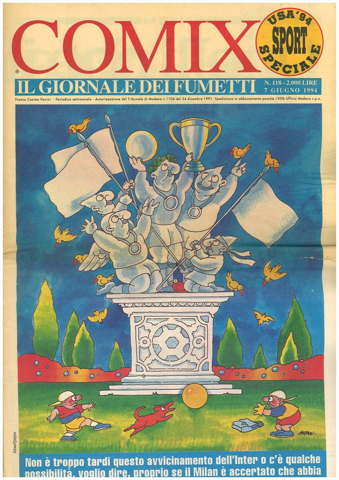 COMIX 7 GIUGNO 1994