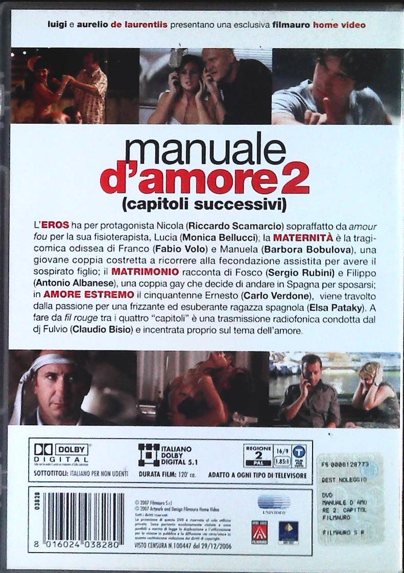 MANUALE D'AMORE 2 - DVD