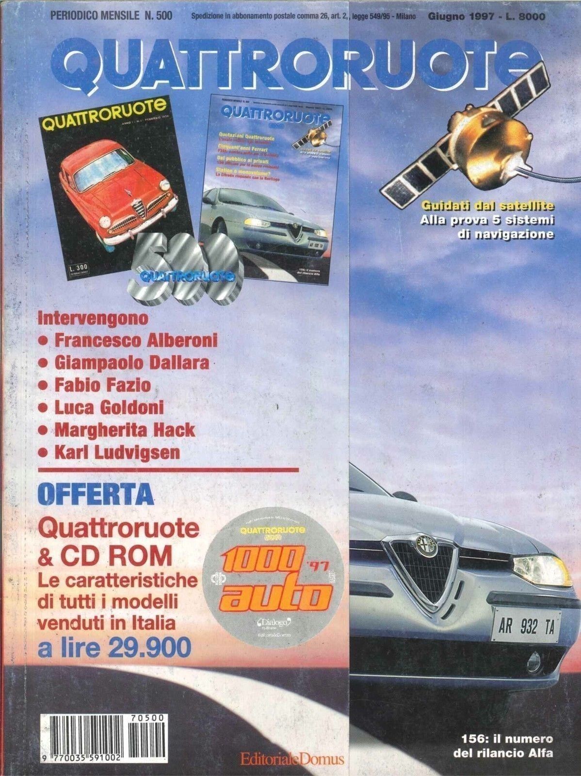 QUATTRORUOTE N 500 - GIUGNO 1997