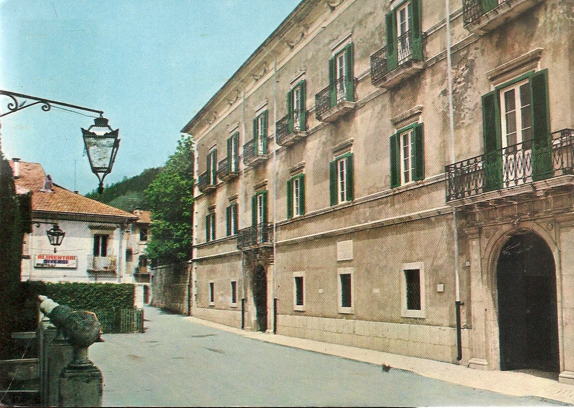 PESCASSEROLI - PALAZZO SIPARI - V1973