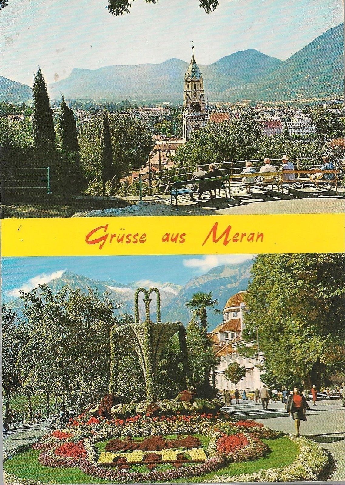 MERANO - 2 VEDUTE -  V1971
