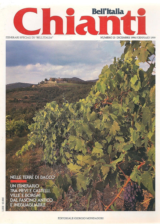BELL'ITALIA - SPECIALE CHIANTI - DICEMBRE-GENNAIO 1999