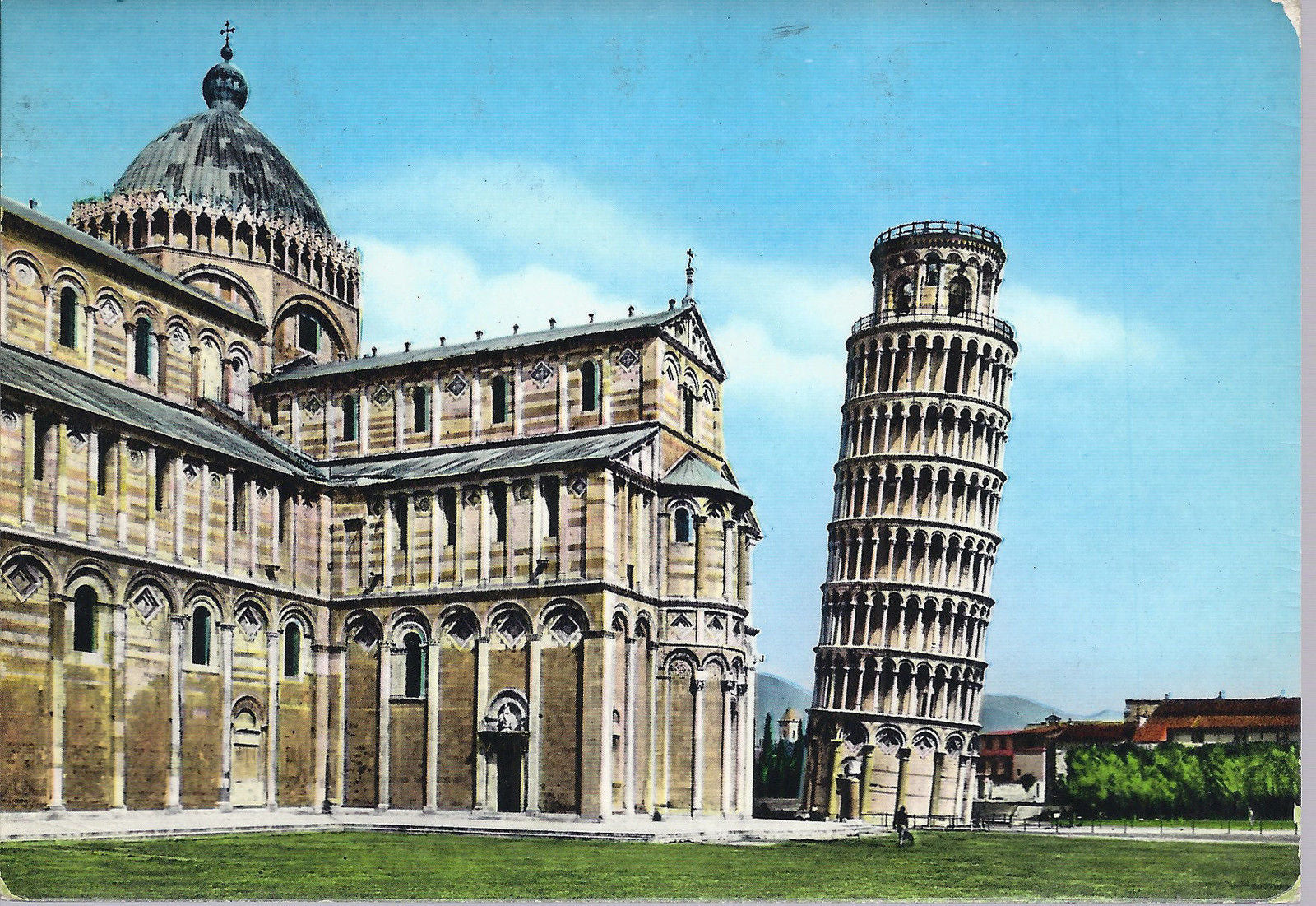 PISA - TORRE PENDENTE E ABSIDE DEL DUOMO - V 1963 - FG