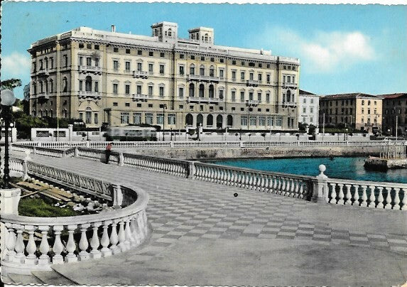LIVORNO - TERRAZZA E ALBERGO PALAZZO - V1957