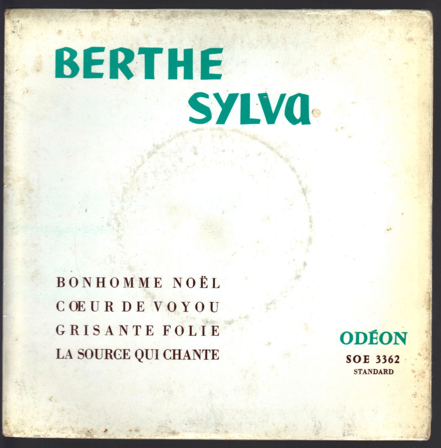 BONHOMME NOEL, COEUR DE VOYOU - GRISANTE FOLIE, LA SOURCE QUI CHANTE # B. SYLVA