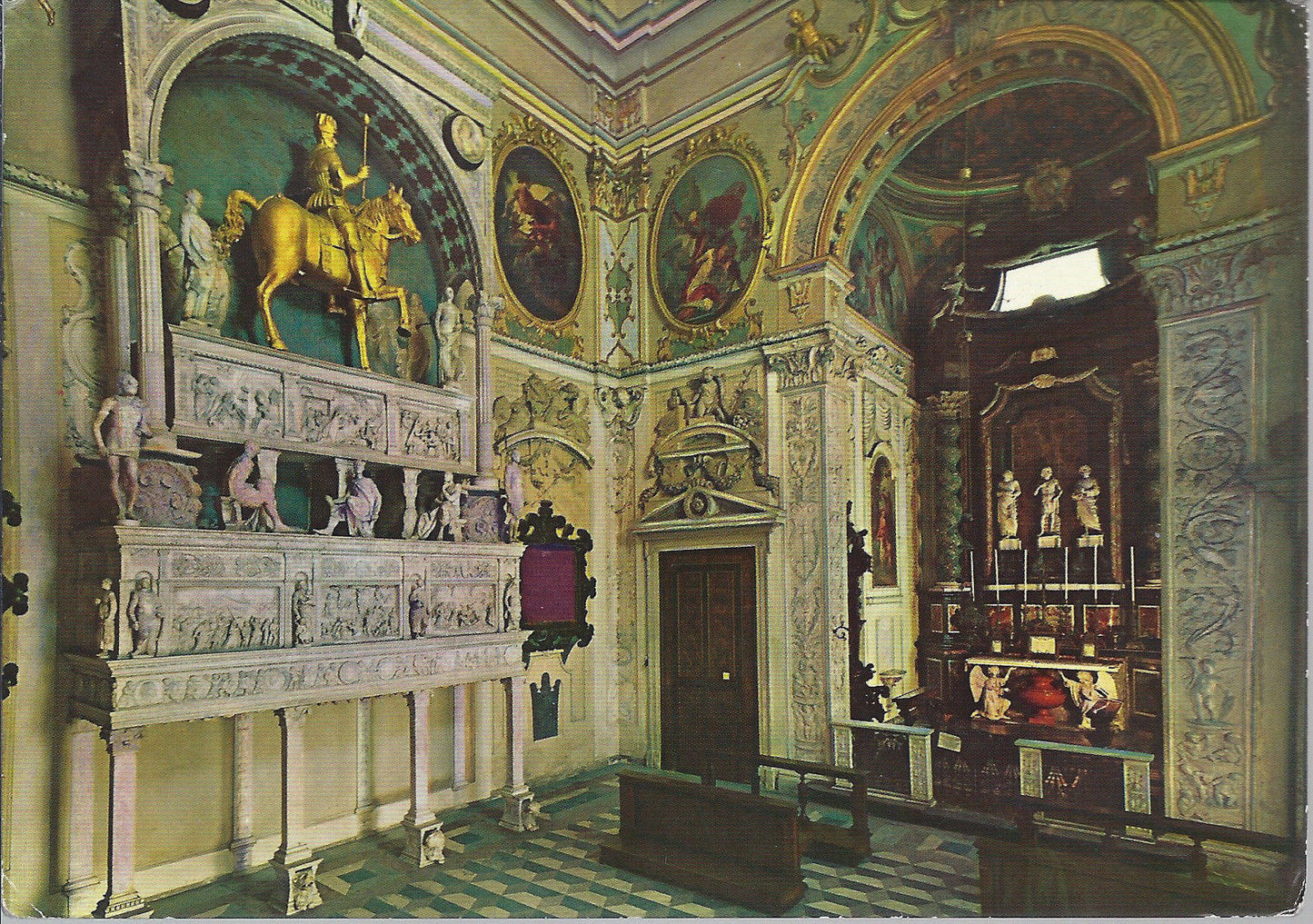 BERGAMO - INTERNO CAPPELLA COLLEONI - V1974