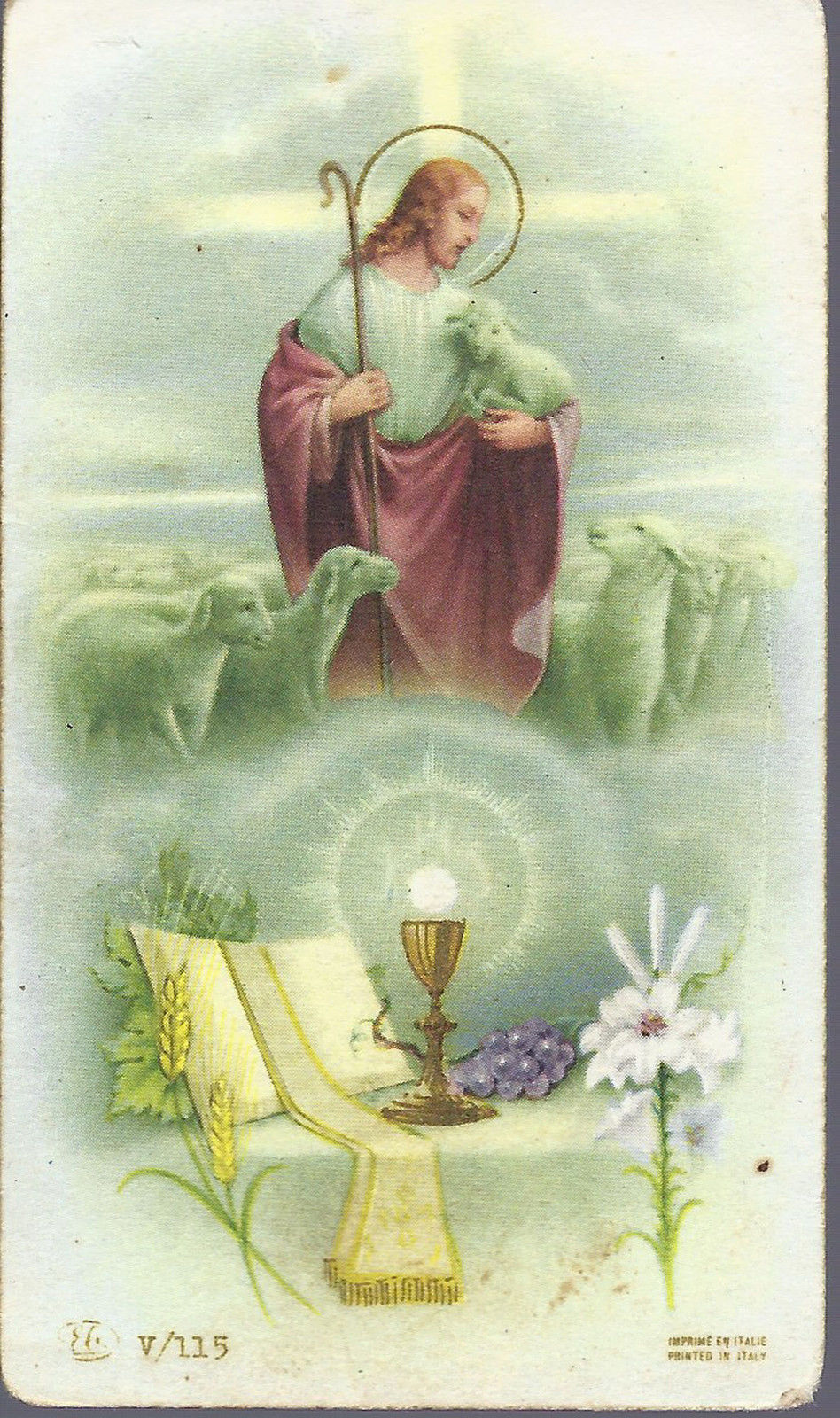 Santino - GESU' BUON PASTORE - Ordinazione Sacerdotale 