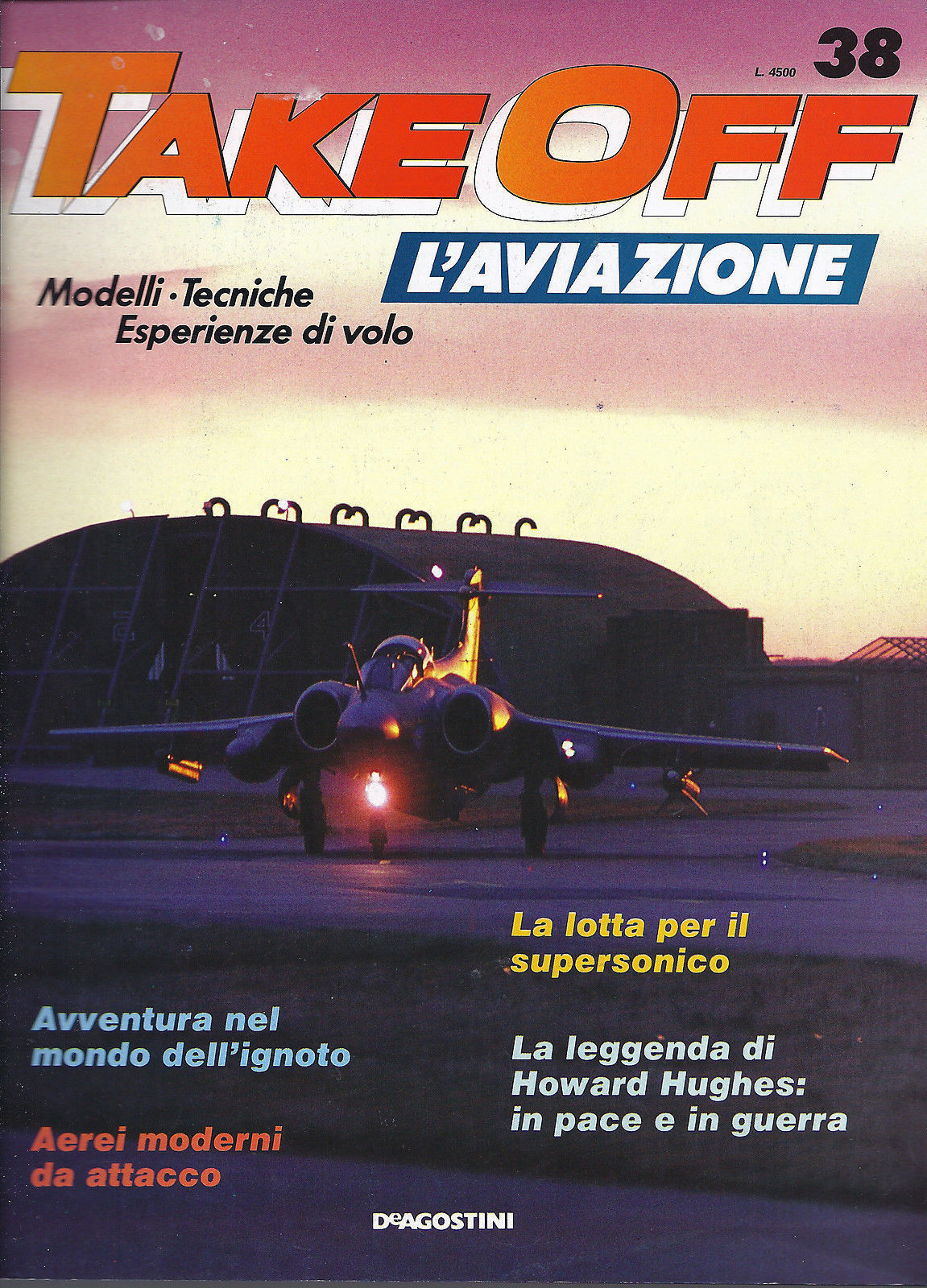 TAKE OFF  L'AVIAZIONE - fascicolo 38