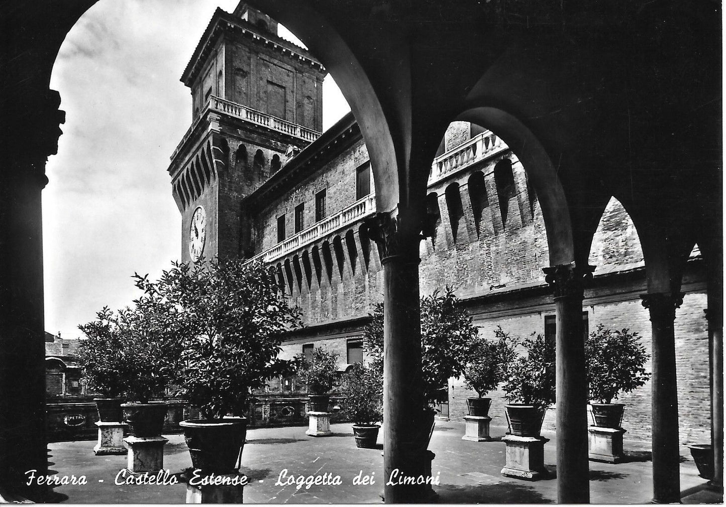 FERRARA - CASTELLO ESTENSE - LOGGETTA DEI LIMONI - V