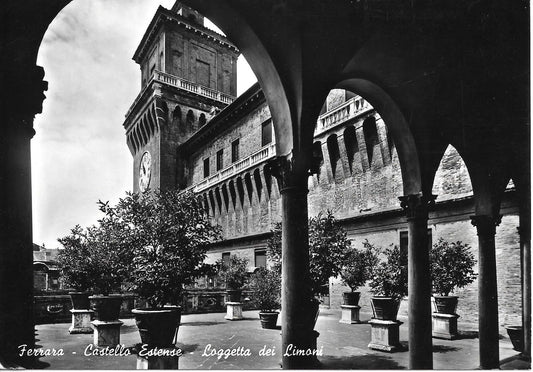 FERRARA - CASTELLO ESTENSE - LOGGETTA DEI LIMONI - V