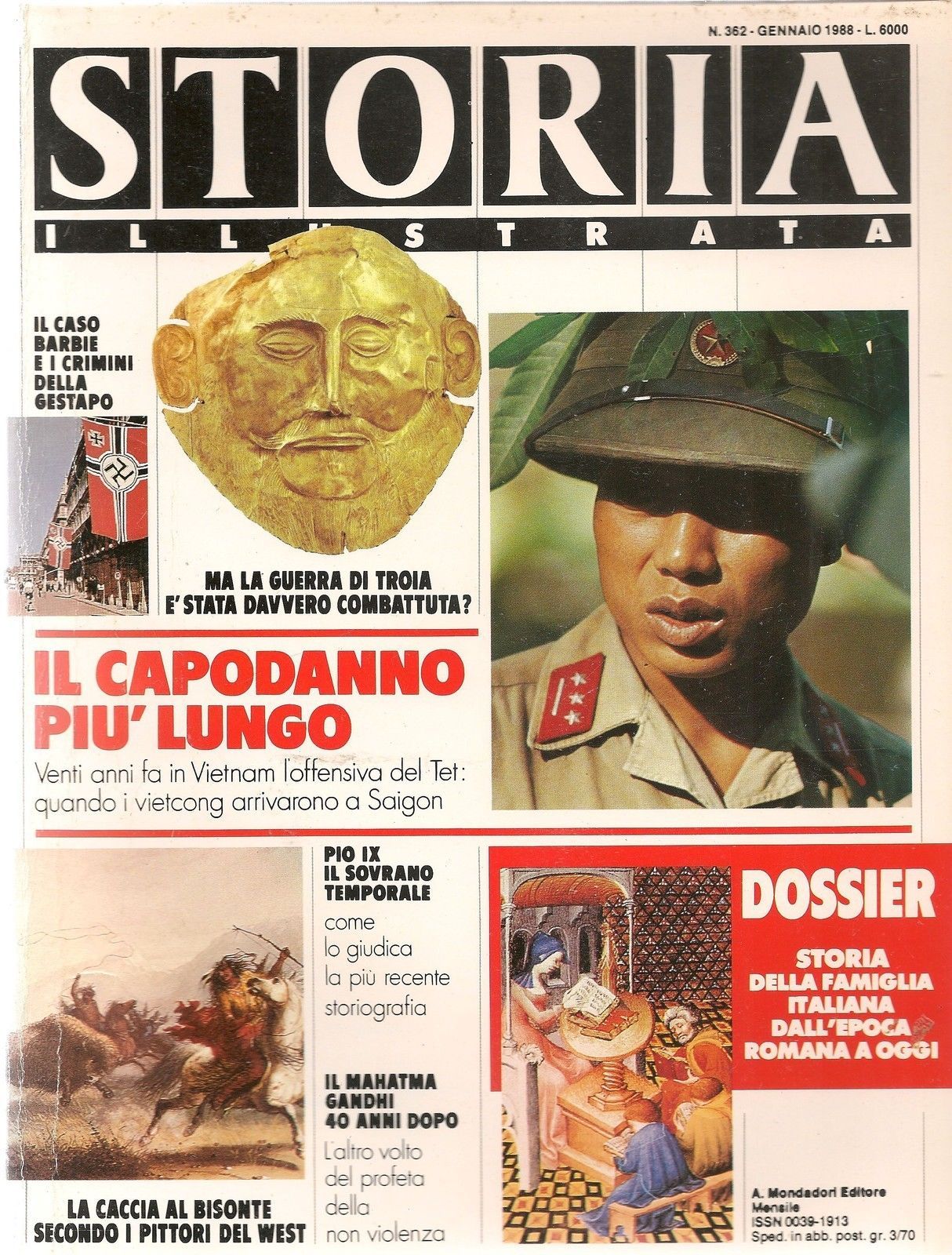 STORIA ILLUSTRATA n° 362 GENNAIO 1988 - MONDADORI