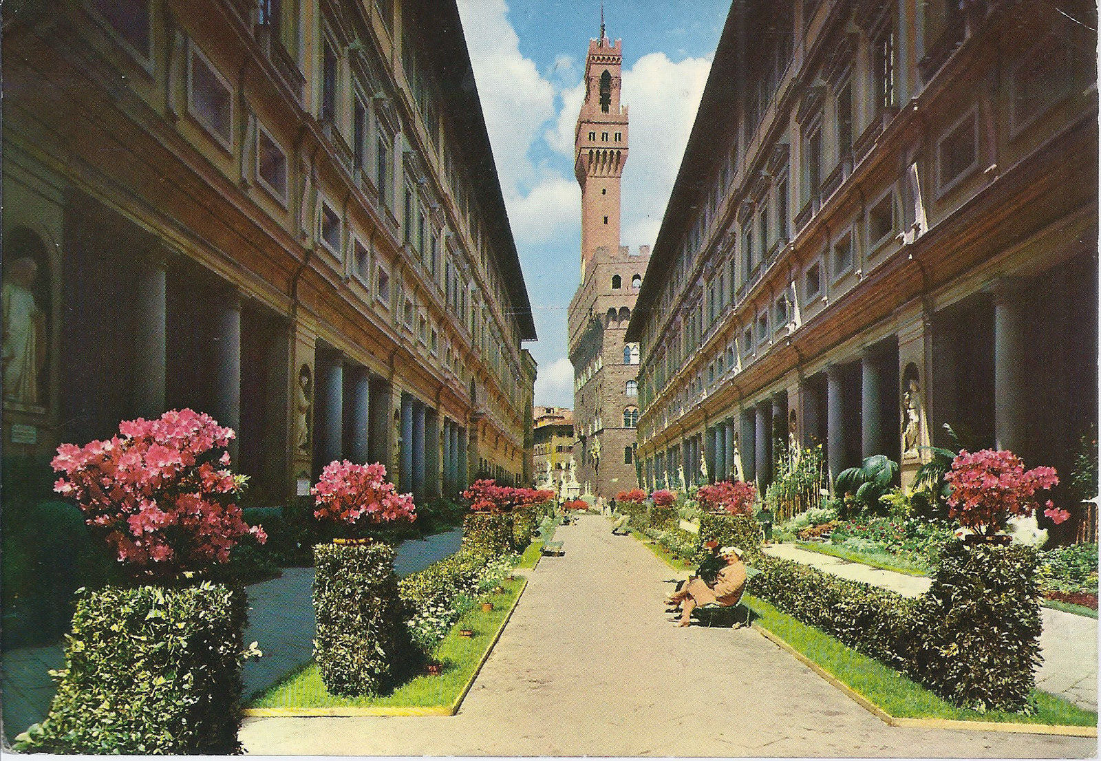 FIRENZE - MOSTRA DEI FIORI - GLI UFFIZI - VSD - FG