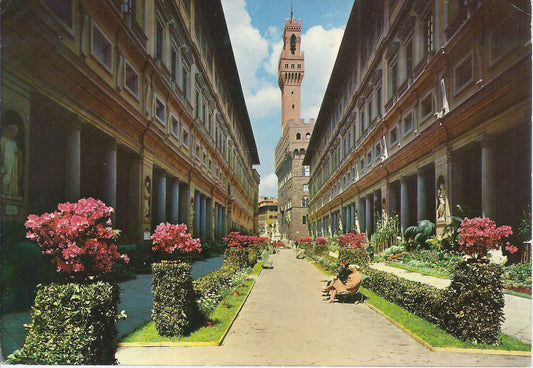 FIRENZE - MOSTRA DEI FIORI - GLI UFFIZI - VSD - FG