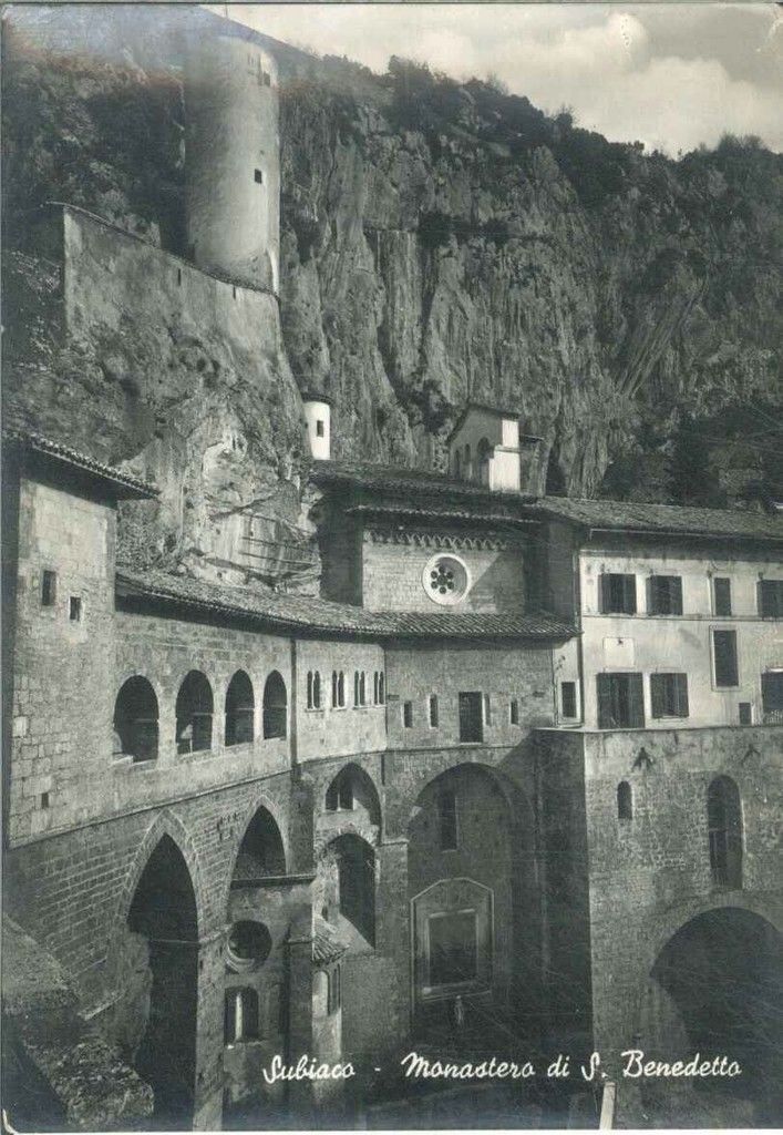 SUBIACO - MONASTERO DI SAN BENEDETTO - V1952