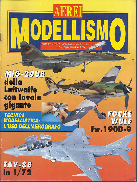 AEREI MODELLISMO - MAGGIO 1996