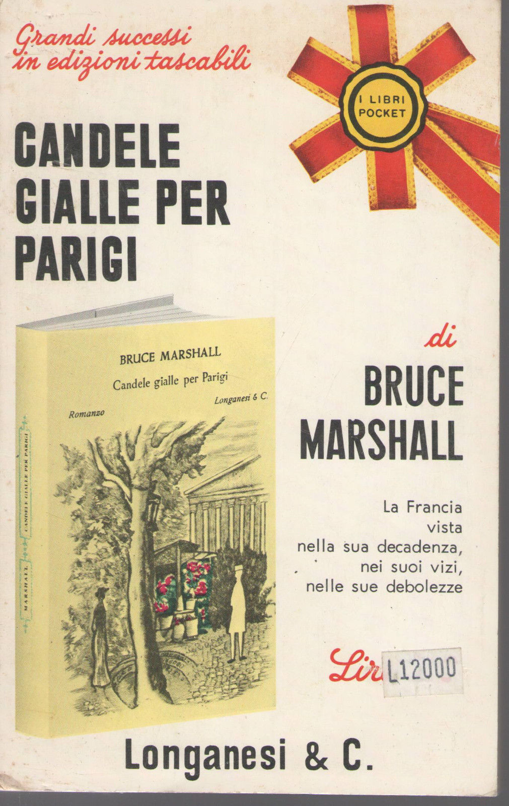 CANDELE GIALLE PER PARIGI - BRUCE MARSHALL