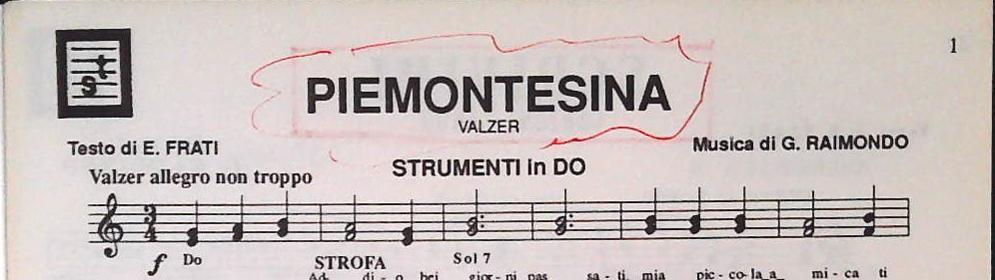 I GRANDI SUCCESSI DELLA STRAMILANO - 41 BRANI - SPARTITO-SHEET MUSIC