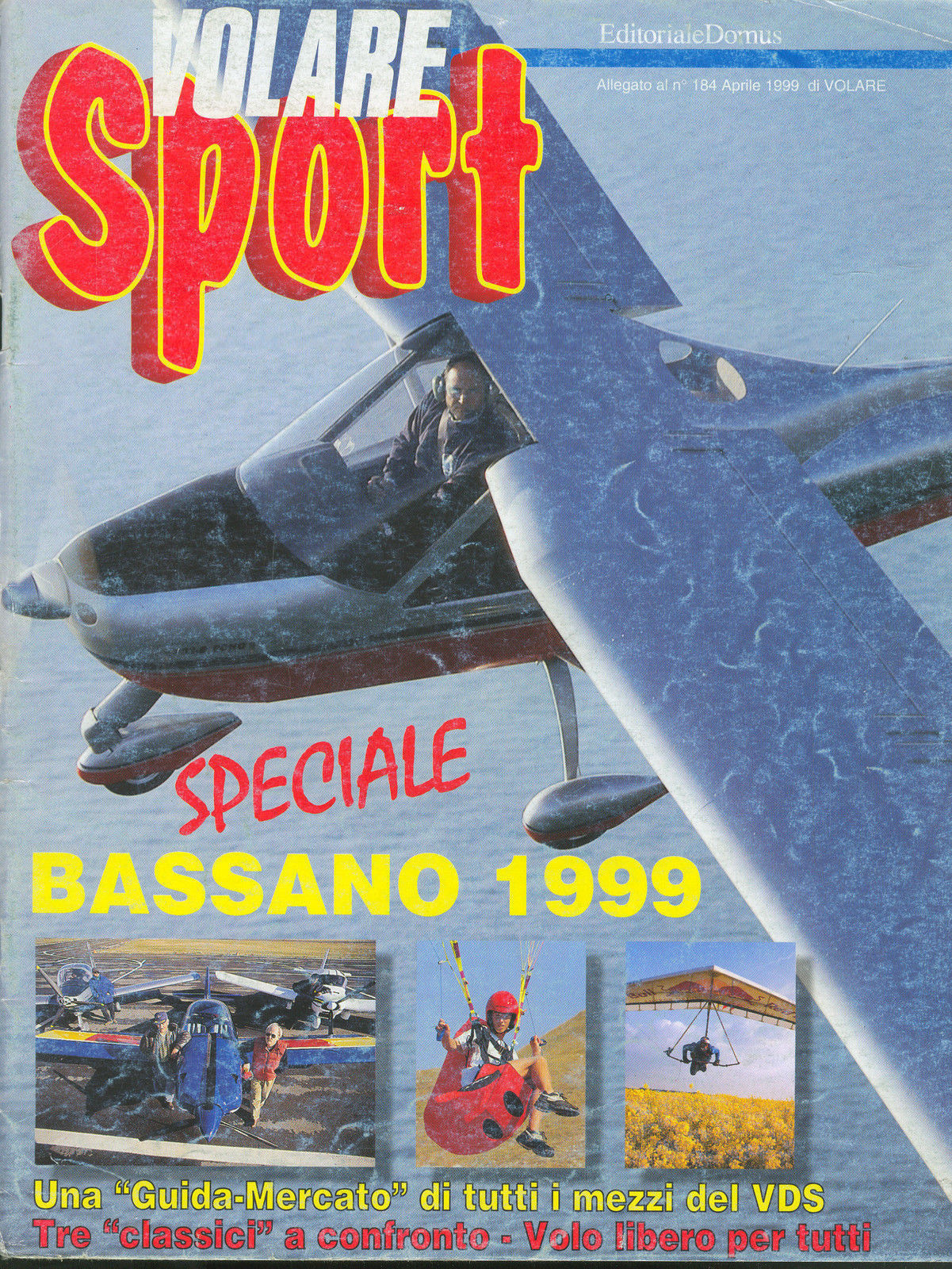 VOLARE SPORT - ALLEGATO A N 184 - APRILE 1999